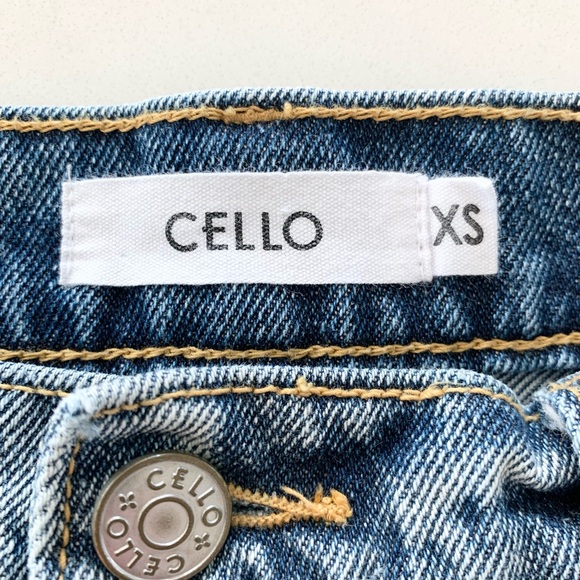 Cello Distressed Denim Shorts - Picture 8 of 8
